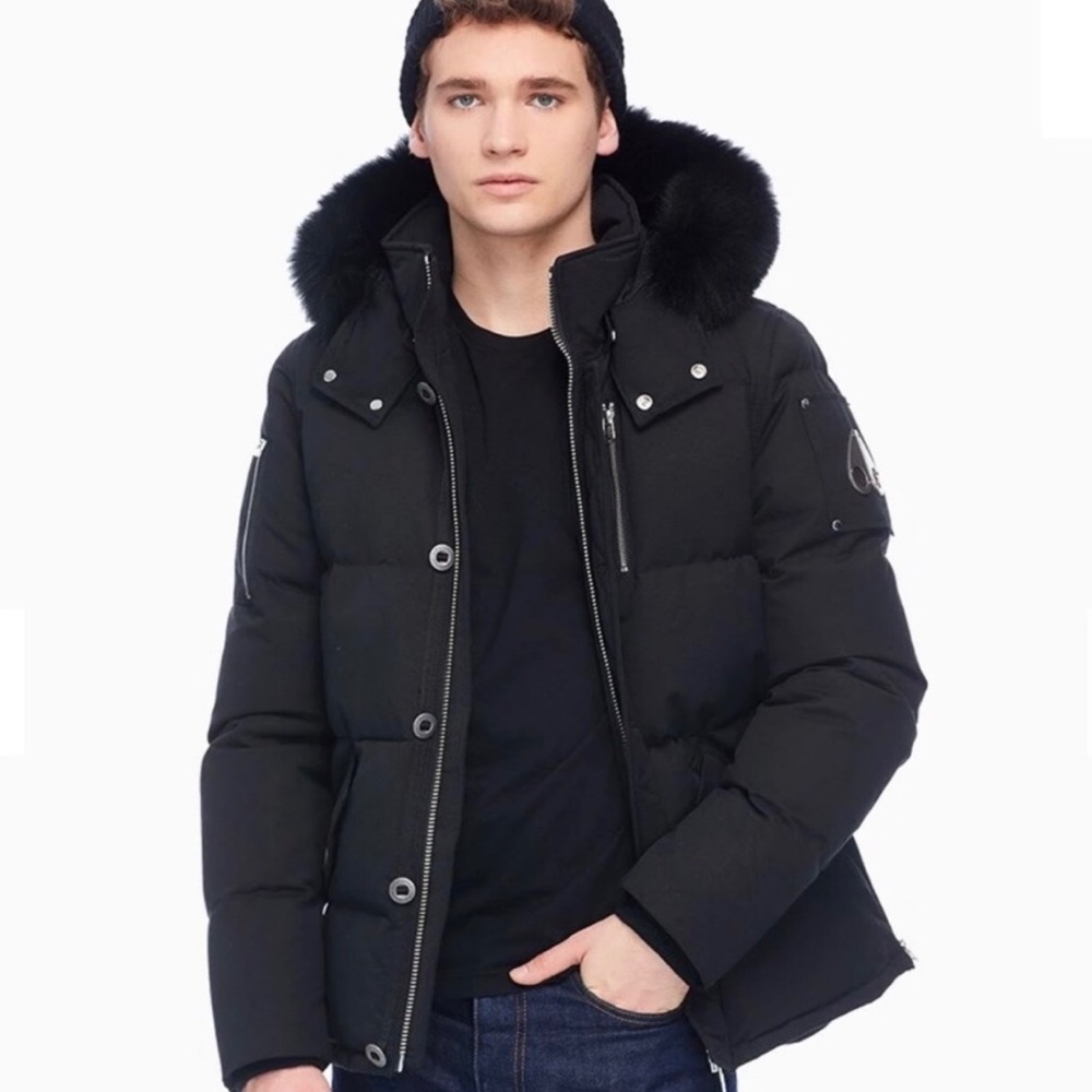 Moose Knuckles Men 3Q Hooded Puffer Jacket